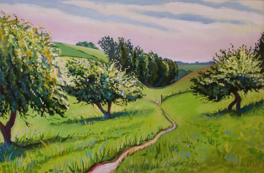 Colne Valley - Hugh Dunford Wood Landscape Paintings