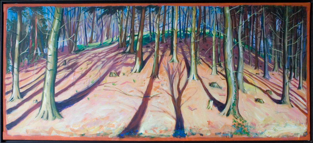 Turner's Hill - Hugh Dunford Wood Landscape Paintings