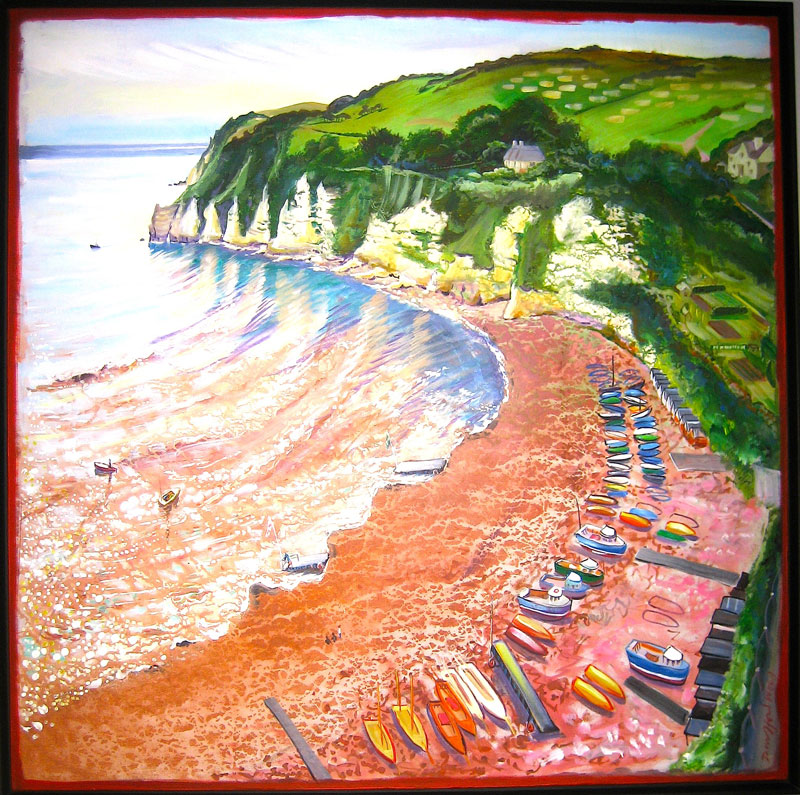 Above Beer Head - Hugh Dunford Wood - landscape