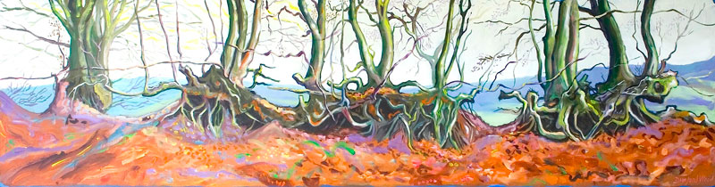 Coneys Castle - HUgh Dunford Wood - landscape